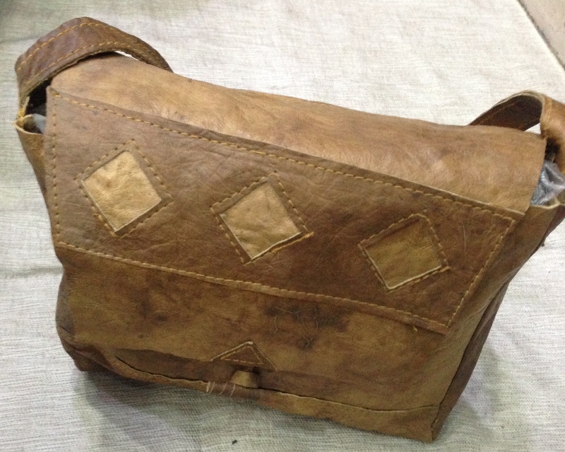 Buffalo Leather Side Bag