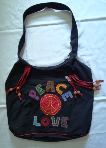 Cotton Bag Peace & Love